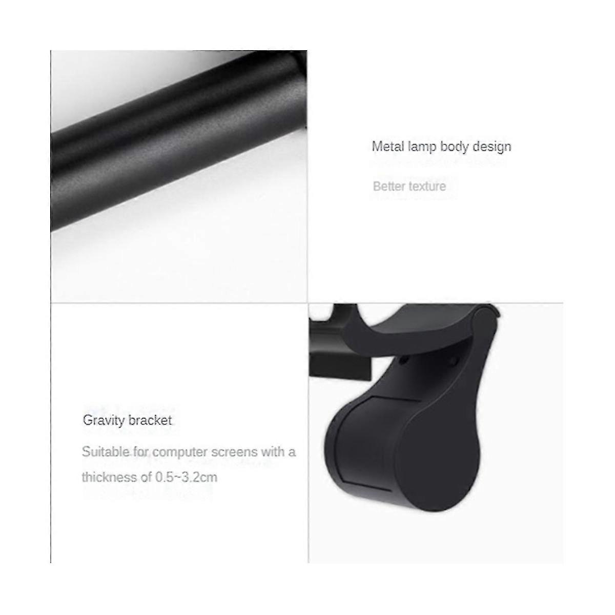 Dimmable Led Desk Lamp Pc Computer Laptop Screen Hanging Led Light Bar Eye-care Table Lamp For Read