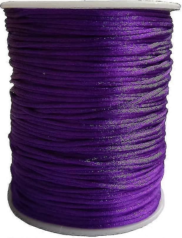 1.5 Mm Nylon Satin Cord Beading Braided Thread String For Bracelets