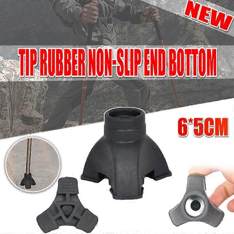 15%OFF Self Standing Walking Stick End Tripod Cane Tip Rubber Non-Slip End Bottom Nice Hot
