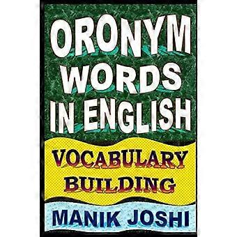 Palavras Orônimas no Vocabulário Inglês - Manik Joshi