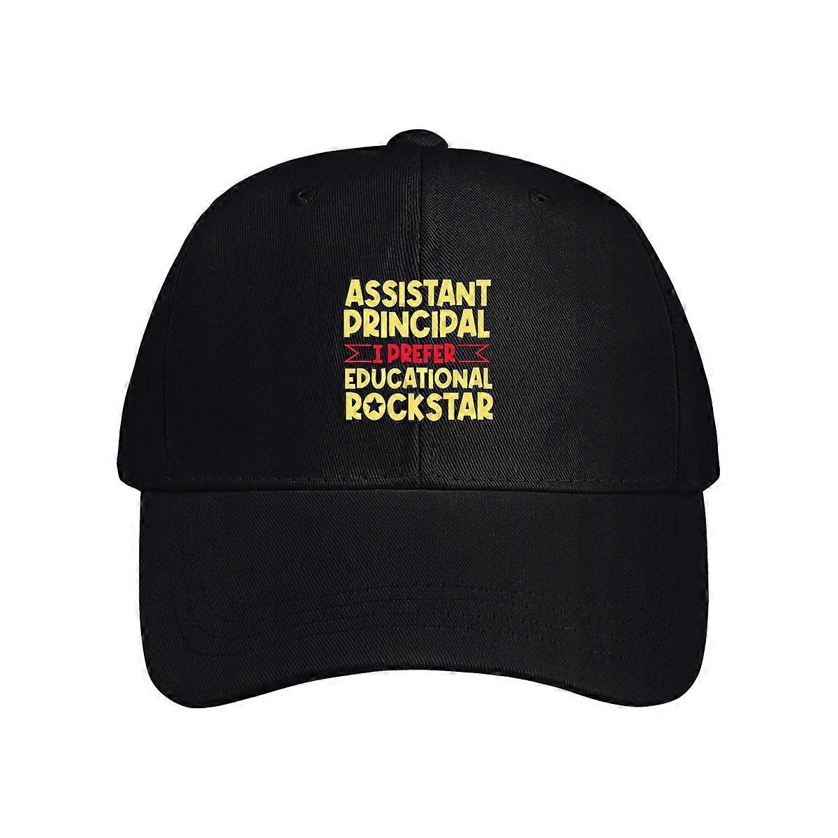 Assistant Principal I Prefer Educational Rockstar Baseball Cap