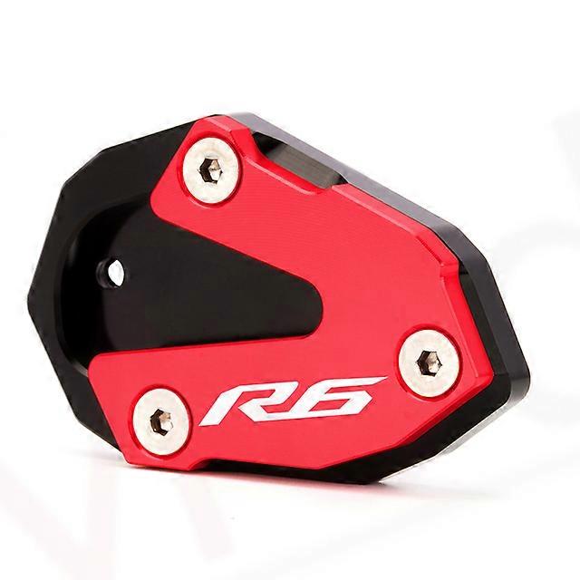 Motorcycle Kickstand Foot Side Stand Extension Pad Support Plate For YAMAHA YZFR6 YZF R6 2013 20142017 2018 2019 2020 2021 2022