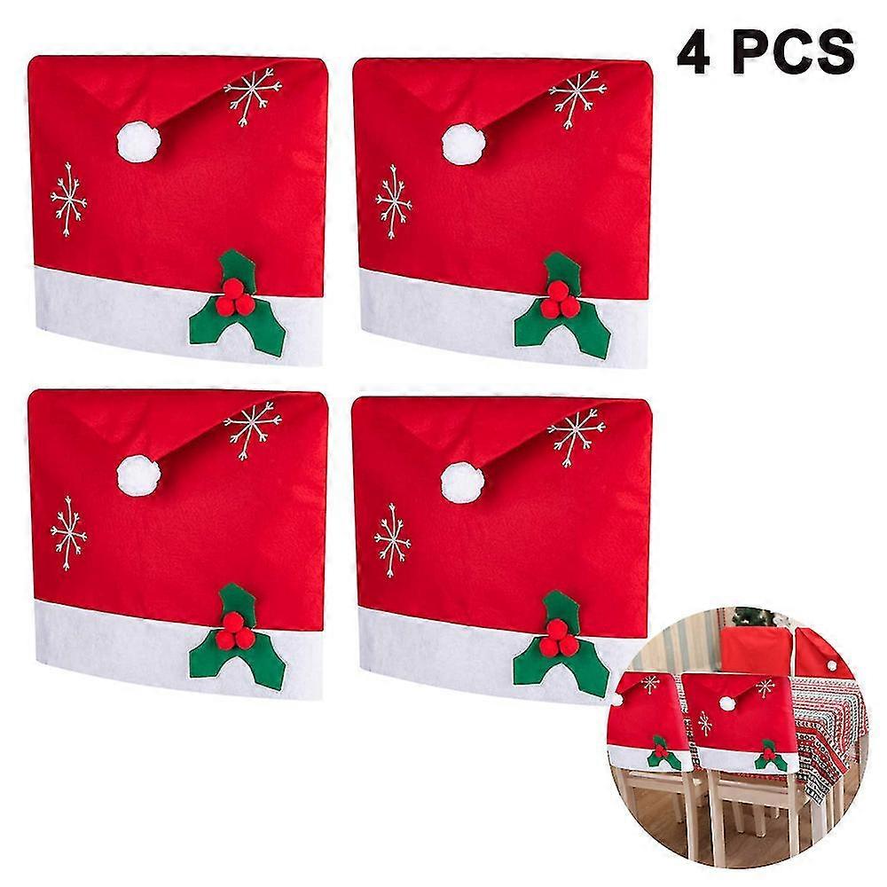 Dining Ch Slipcovers, 4 Pcs 60*50cm Ch Back Covers