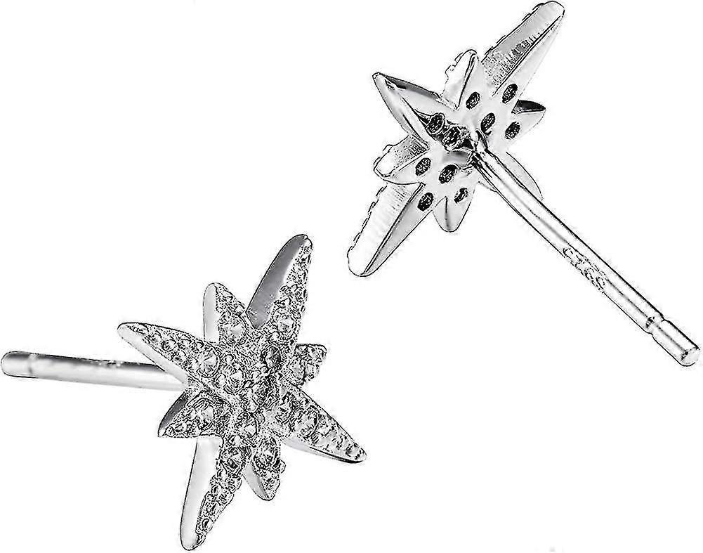 Pentagon Square Triangle Star Fishtail Maple Leaf Double Happiness Stud Tw