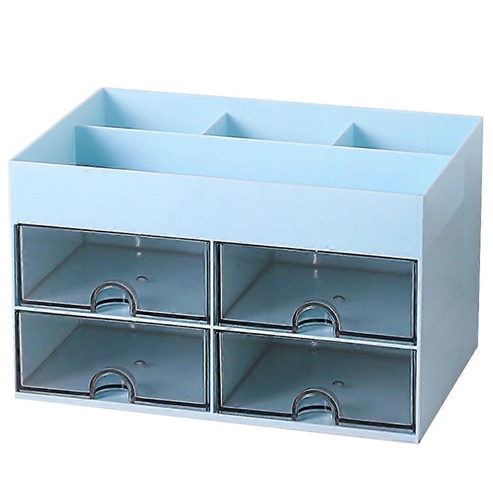 Desk Organizer Drawer Type Storage Box Cosmetics Storage Case Multi-function Stationery Organizer