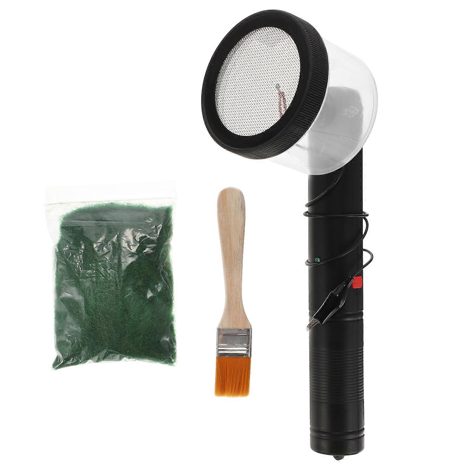 1 Set Static Grass Applicator Electrostatic Flocking Machine Flock Applicator