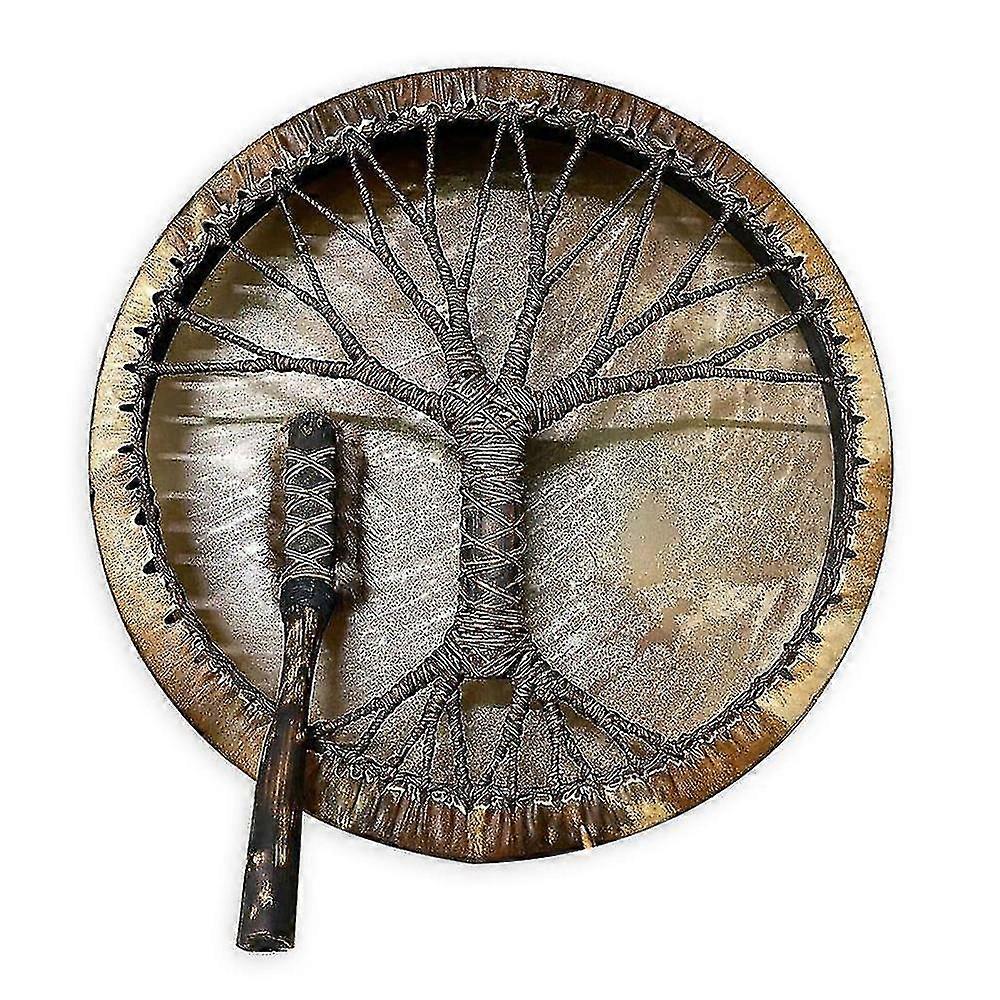 Tree Of Life Tambour Chaman Fait à la main Tambour Sibérien Artisanat