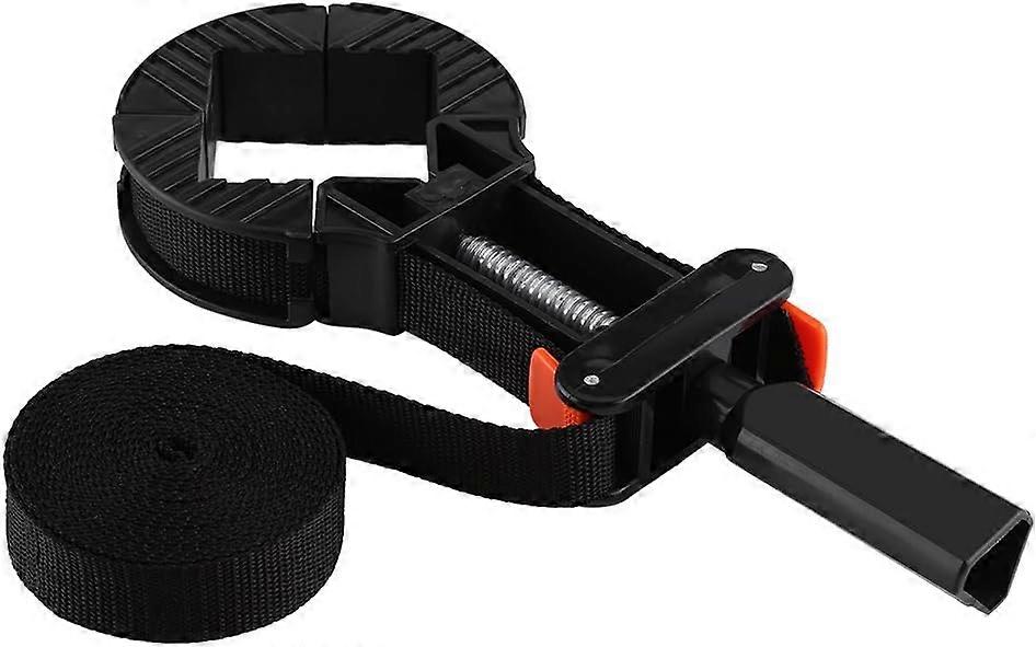 Corner Clamp,Multi-function Ratcheting Clamp Corner Strap,Nylon Band Strap Clamp for Gluing/Nailing/Screwing
