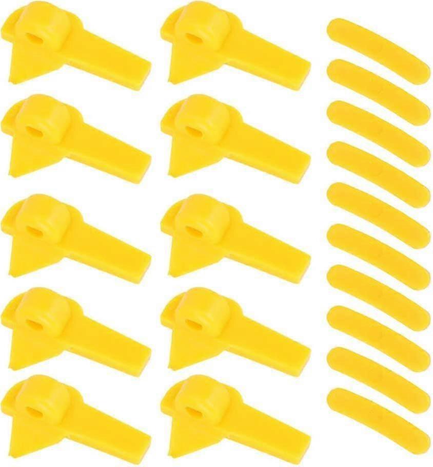 Tire Demount Head, 20 Pcs Tire Tire Changer Mount Plastic Insert Tire Machine Protection Wheel Rim Edge Protector For Duck Head