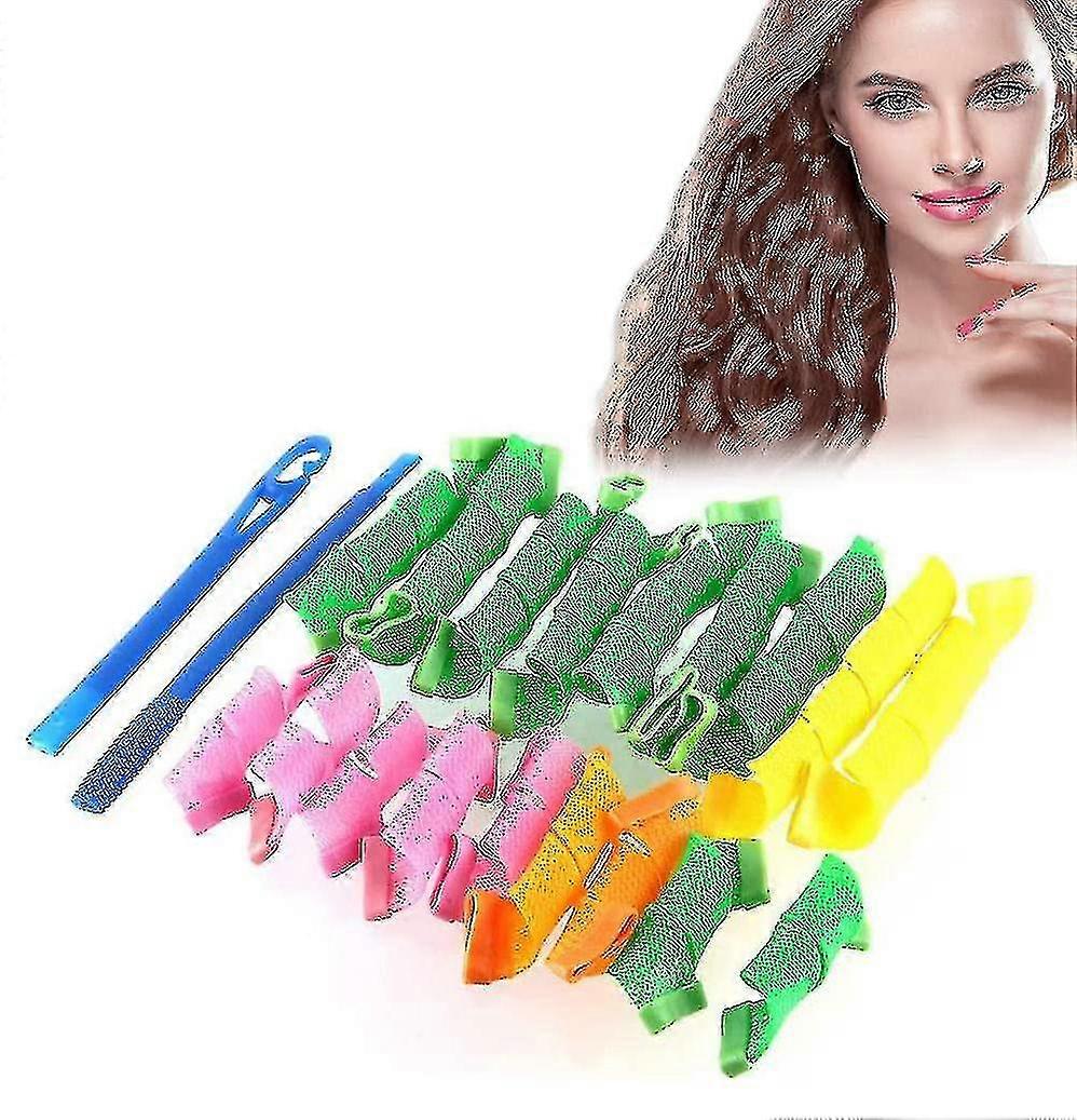 18 Piece Manual Curler Set Tao
