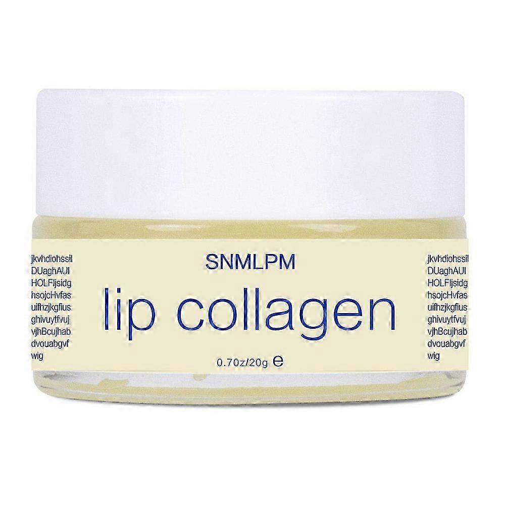 Collagen Lip Mask,Lip Sleeping Mask,Lip Plumper with Collagen, Lip Balm for Lip Wrinkle Repair and Plumping, Natural Hydration for Smooth Lips