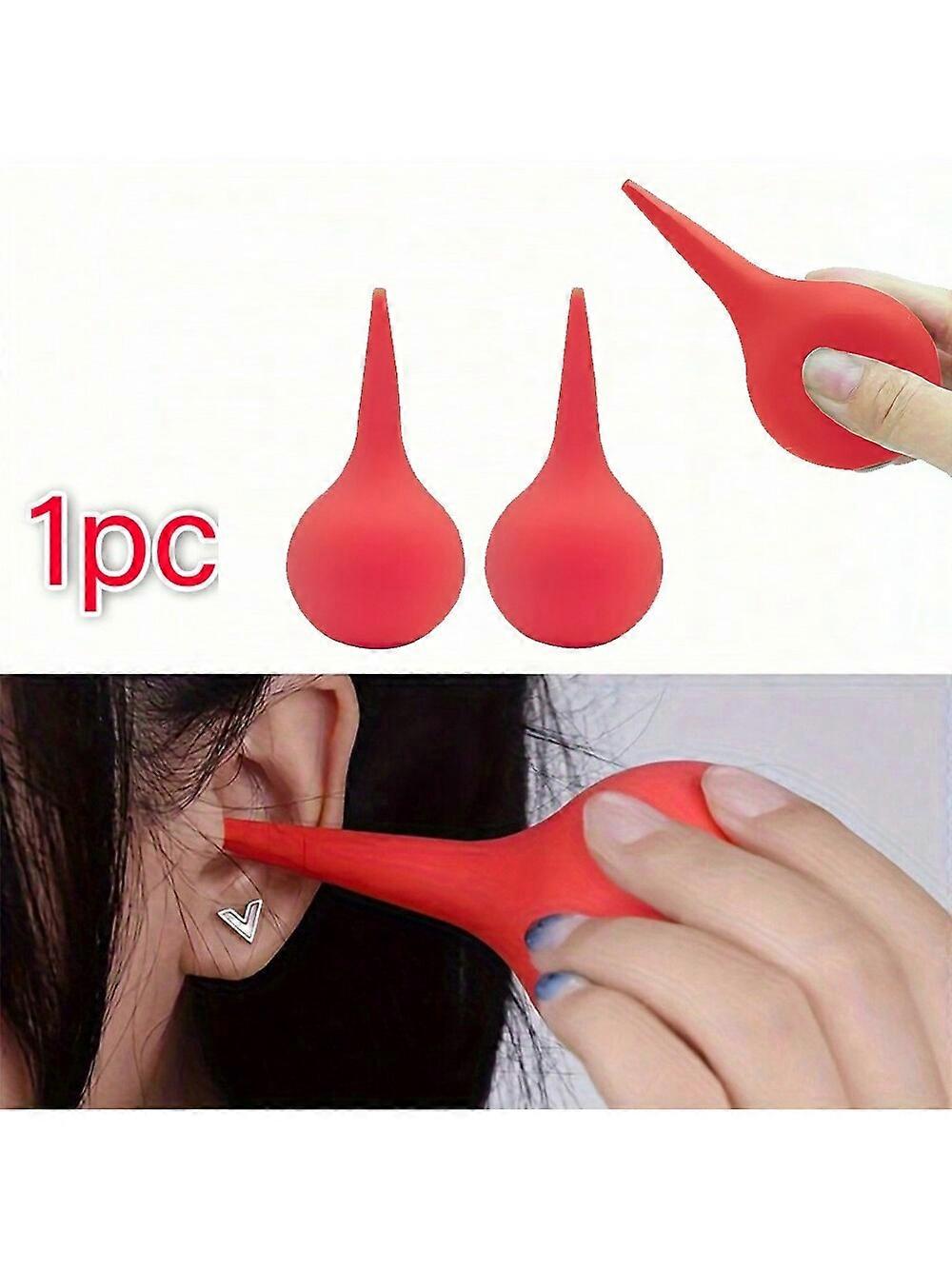 1pc Rubber Ear Wash Ball, Ear Suction Ball, Blowing Balloon Cleaning Ball