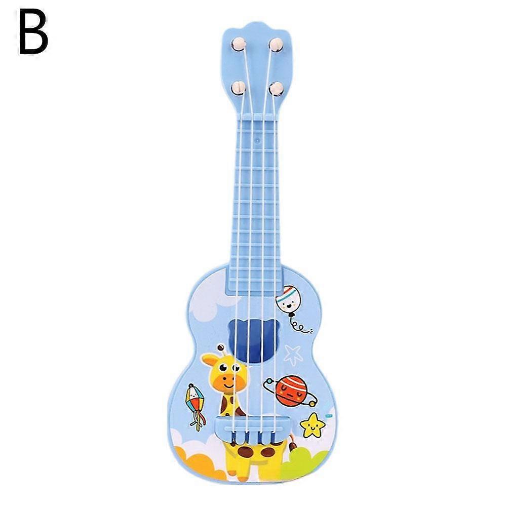 Guitare et ukulélé pour enfants, jouets musicaux, jolie guitare pour enfants de 5 à 9 ans