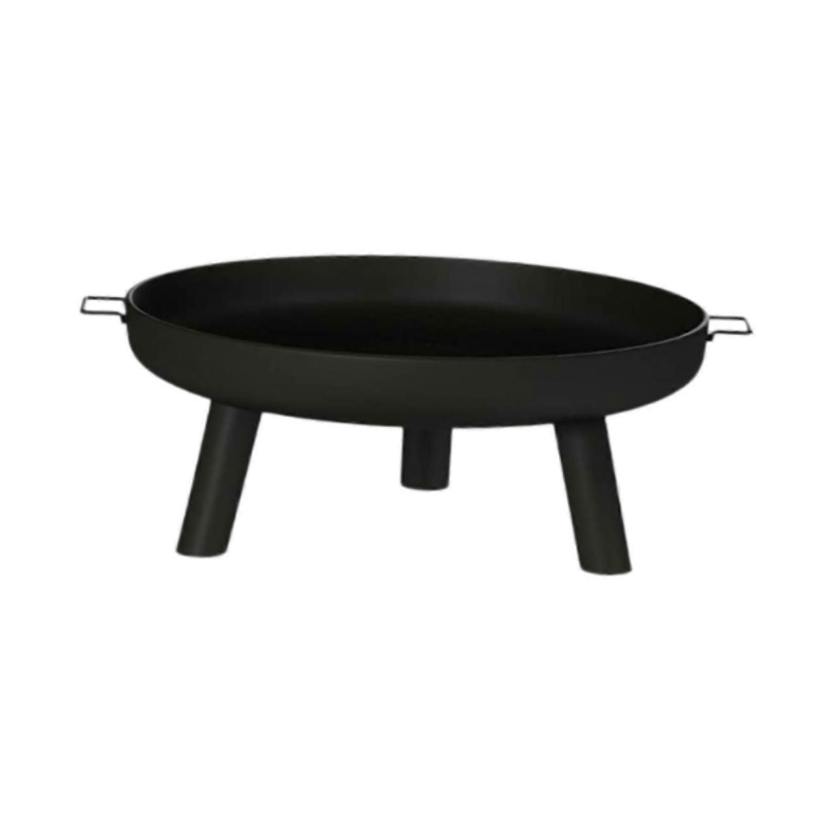 30inch Fire Pit Sturdy Rust Resistant Heavy Duty Camping for RV Deck Picnics
