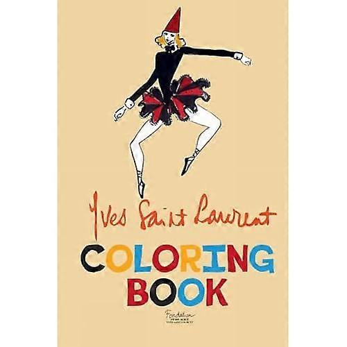 Livre de coloriage Yves Saint Laurent