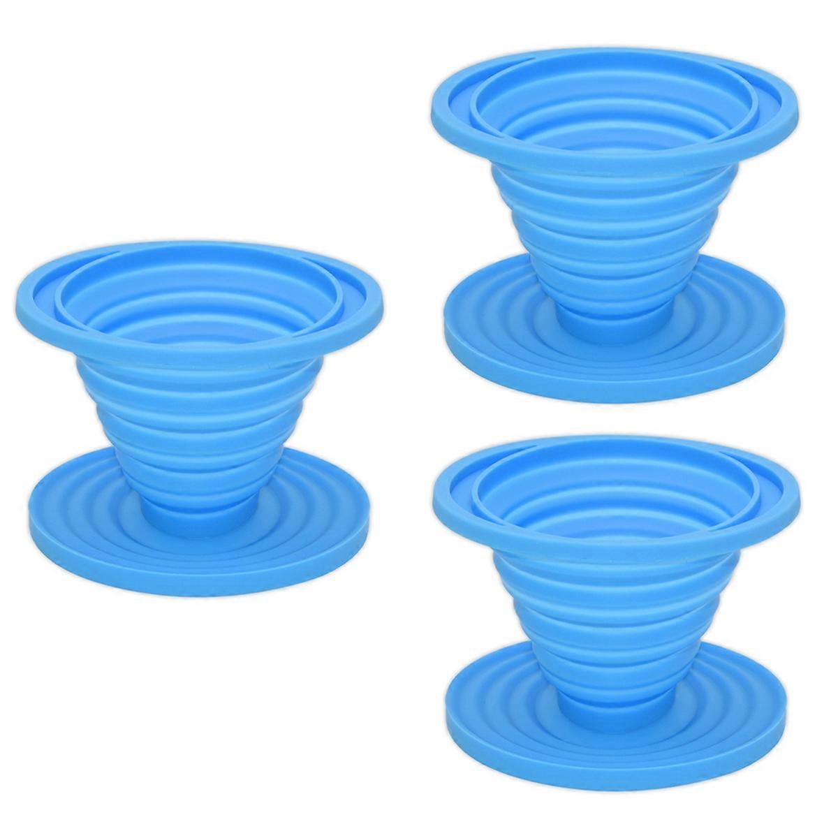 Coffee Filter Foldable Reusable Coffee Filter Cone for Hand-Brewed Coffee Ideal for Hiking Camping Home Offices C