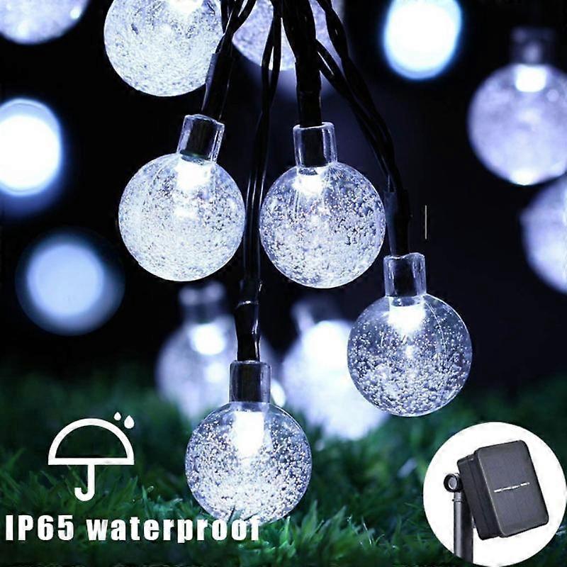 12M 200 LED string light outdoor solar fairy tale light  IP65 waterproof garden Christmas decoration courtyard holiday party atmosphere light