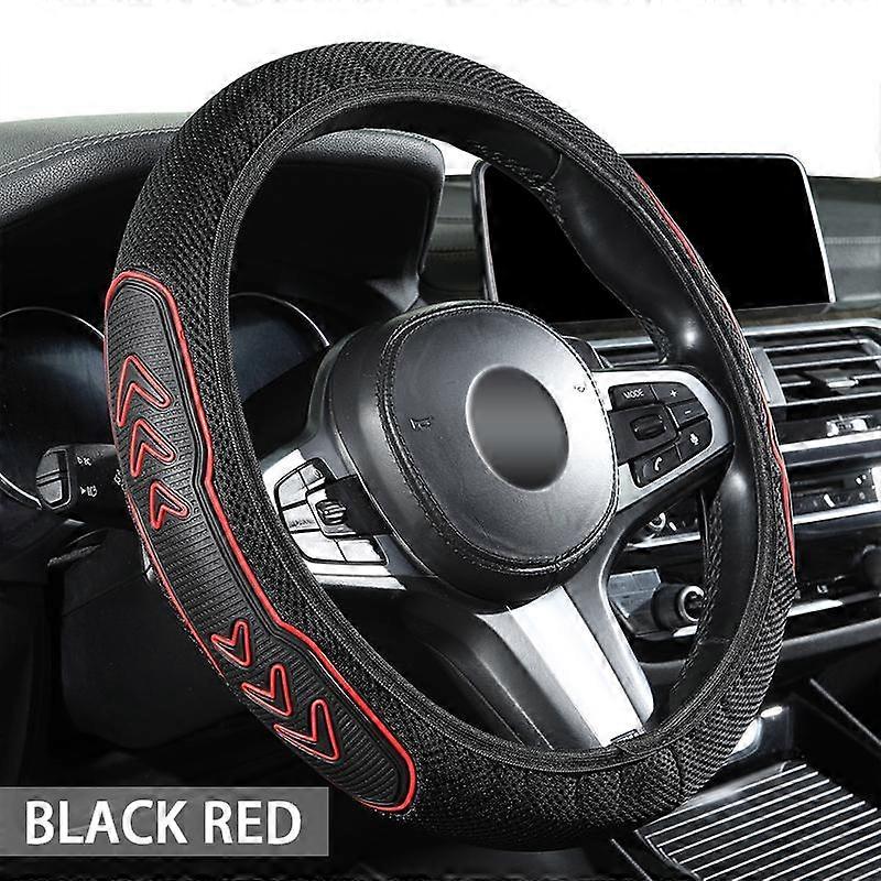 SEAMETAL Car Steering Wheel Cover Breathable Anti Slip Steering Cover Protector Universal