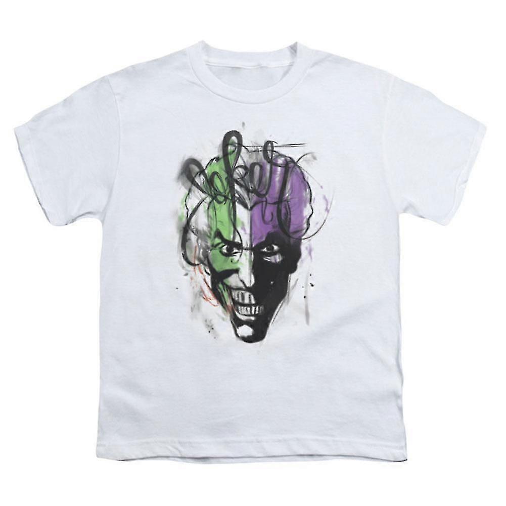 Camiseta Juvenil Batman Joker Airbrush