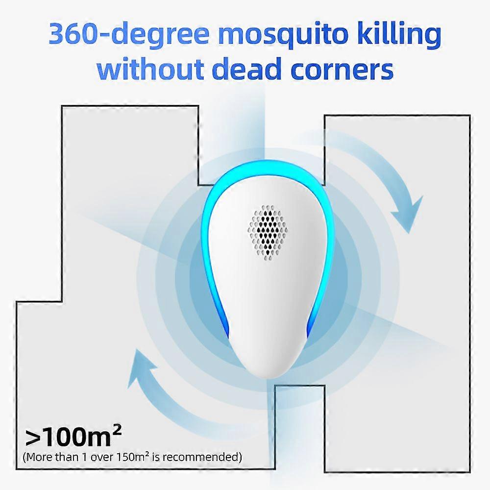 6 Pack Pest Repellent Ultrasonic Plug In Multifuntional Rodent Mouse Mosquito Bug Insect Spider Repellent No Harm to Human Indoor 1000sq.ft Electronic