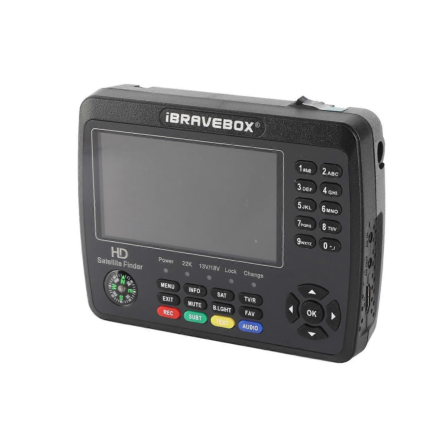 Satellite Finder Signal Meter 4.3 Inch LCD HD Satellite TV Digital Signal Finder Handheld Signal Sat