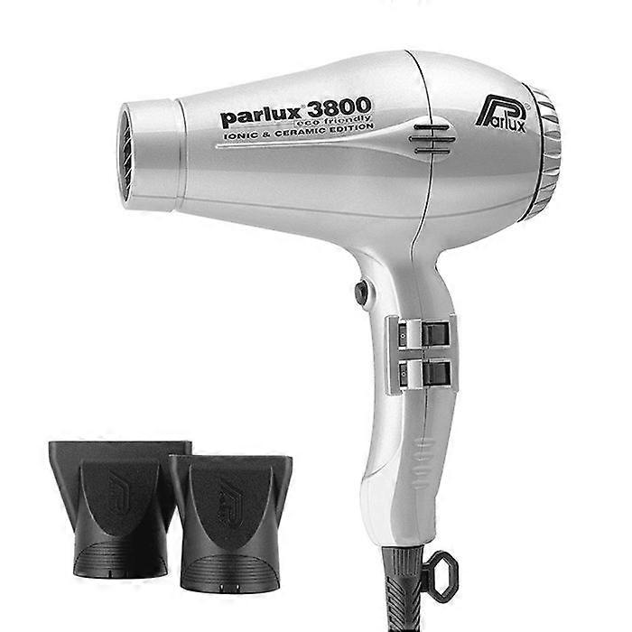 Hair Dryer - PARLUX - 3800 Ionic Eco Friendly - 2100 W - Silver - Airflow 75 m3/h