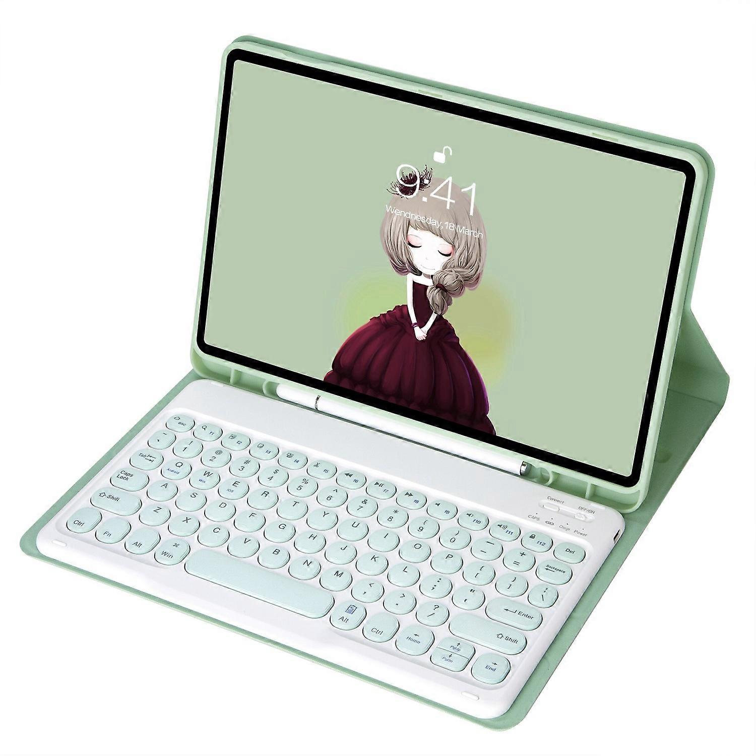 YT098B Compatible with iPad Air (2020) / (2022) Ultra Thin Bluetooth-compatible Keyboard Protective 