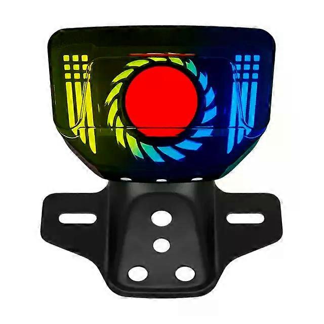 Motorcycle Tail Lights Led Rear Motorcycle Tail Lights Turn Signal Bulbs Mountain Bike Taillight Multi-Functional compatible for Quad Bike