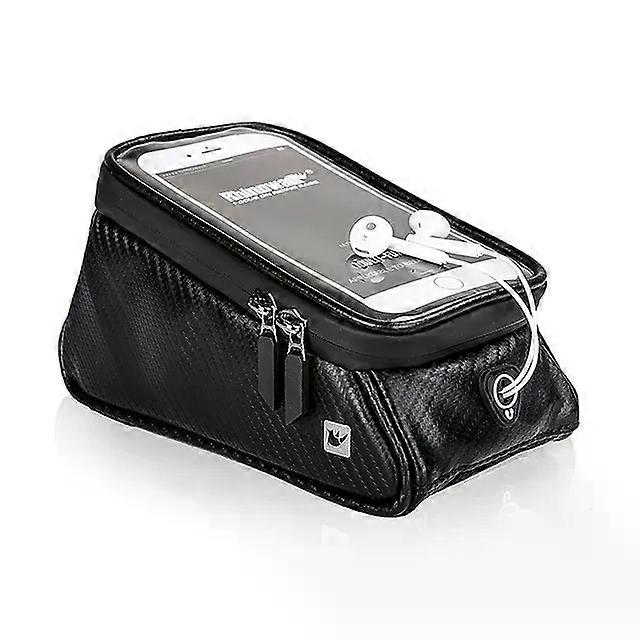 حقيبة دراجة نارية مقاومة للماء 1.5 لتر حقيبة خزان حقيبة هاتف محمول شاشة تعمل باللمس في الهواء الطلق حقيبة GPS حقيبة موتو أداة حقيبة جانبية بجولة