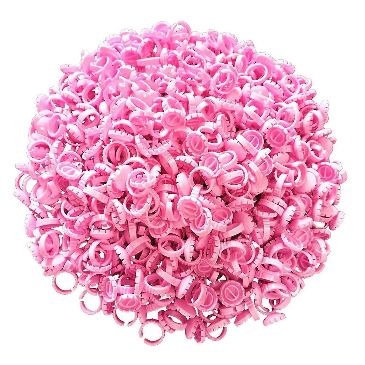 Glue Rings for Eyelash Extension,400PCS Glue Rings Lash Ring