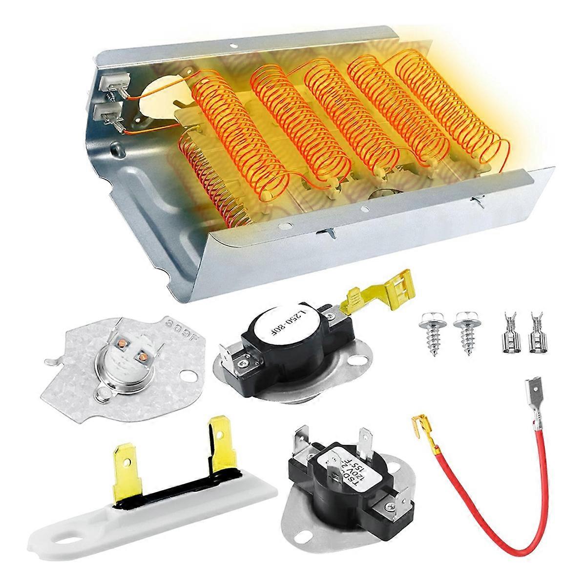 W10724237 3403585 279838 tørketrommel varmeelement - eksakt for Kenmore 110 tørketrommel, Whirl.Pool ons4815ew1 A.