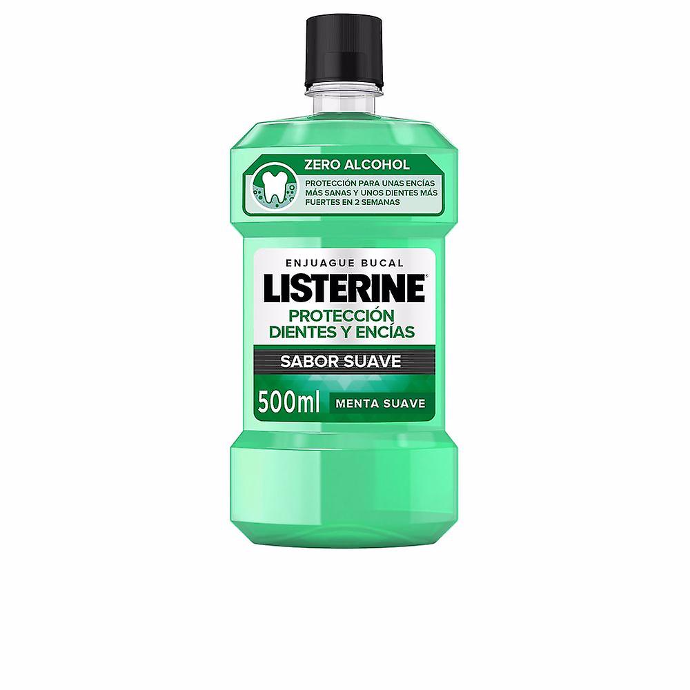 Listerine Zęby & Gums Zero % Płyn do płukania jamy ustnej Zapalenie dziąseł 500 ml unisex