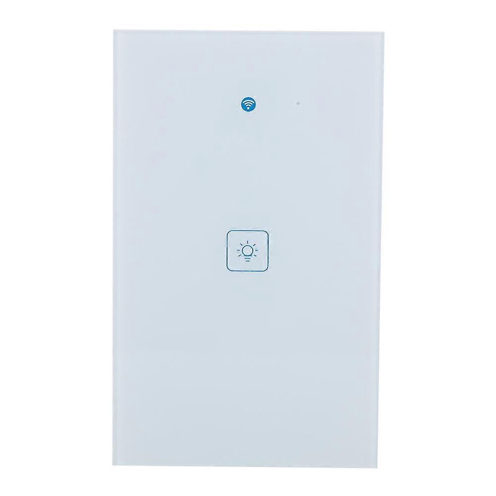 Smart Wifi Wall Touch Light Switch Remote Smart Home Controller (US 1Gang)