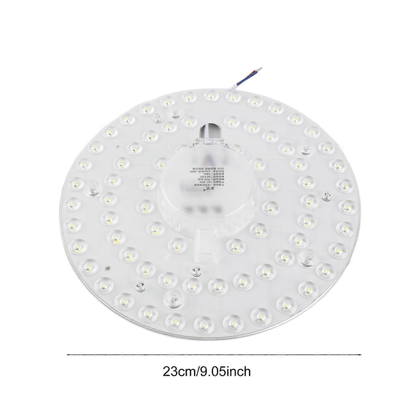 Module d'éclairage de plafond, panneau LED de remplacement pour salon, salle à manger, chambre à coucher, cuisine, lumière blanche