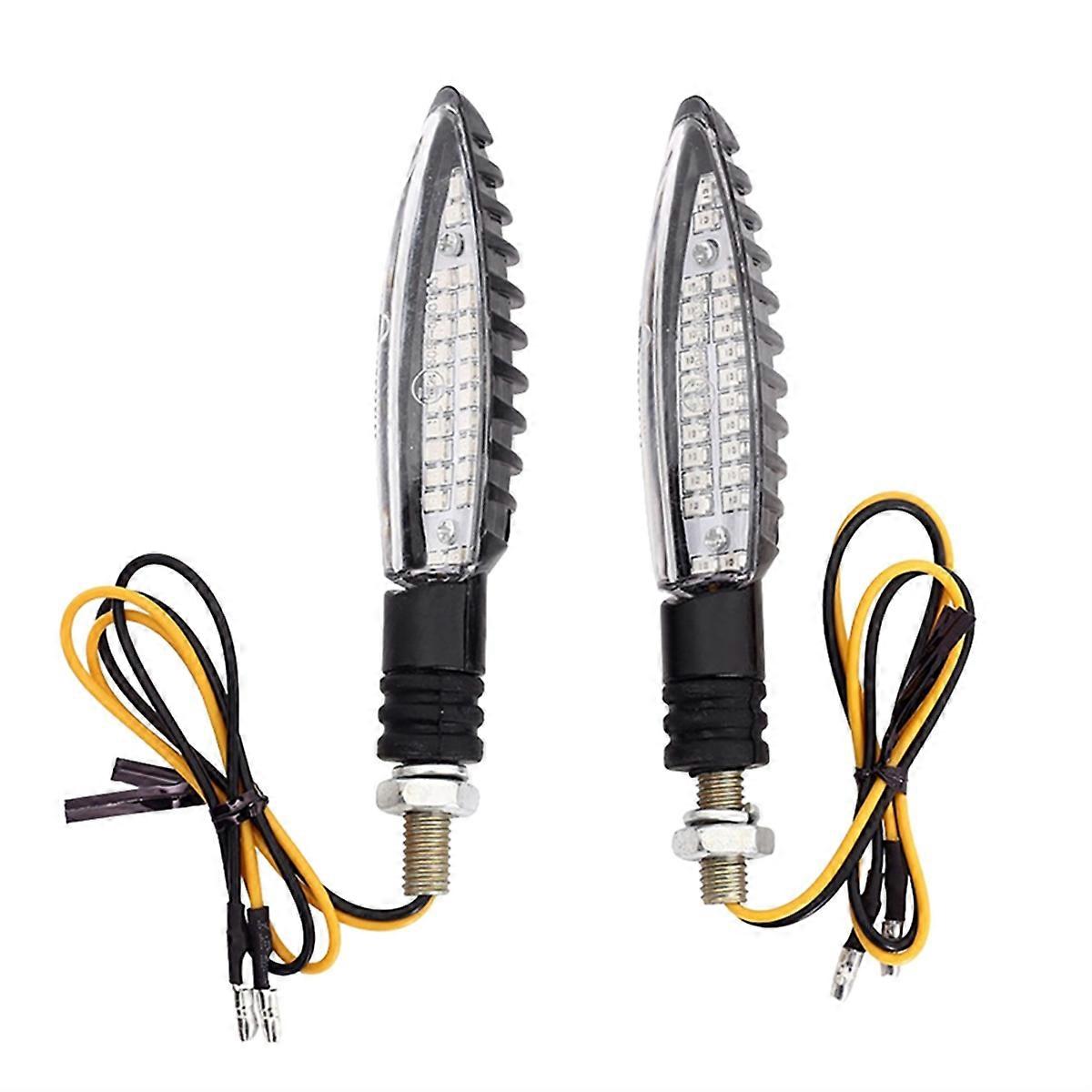 Turn Signal LED Light E24 Flowing Water Flashing Indicator For