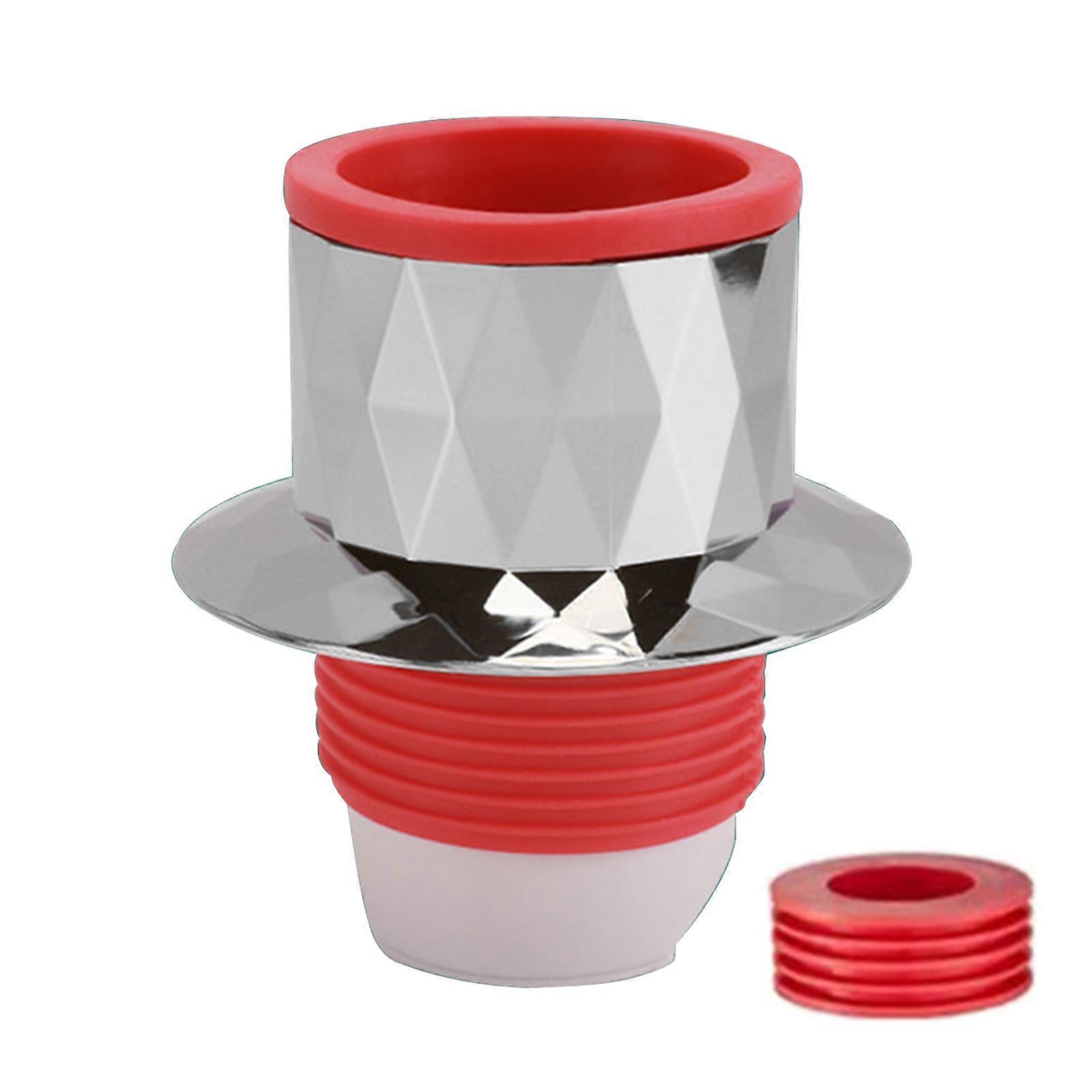 Fast Draining Bathroom Floor Plug 79mm Rapid Drainage Floor Plug Anti Odor Kitchen Filter Anti Odos Suitable for Sink  silver