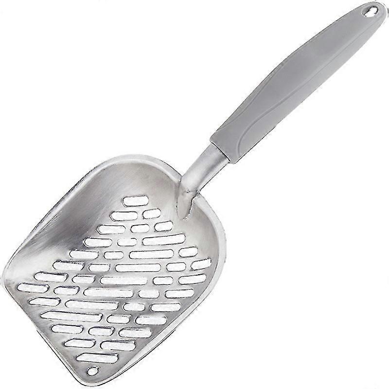 Cat Litter Scoop, All Metal End-to-end With Solid Core