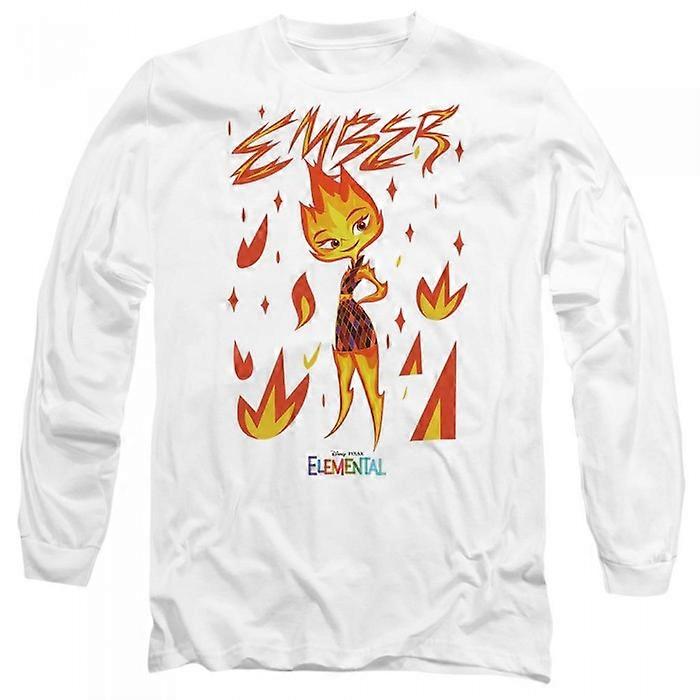 Elemental Unisex Adult Ember Fire T-Shirt