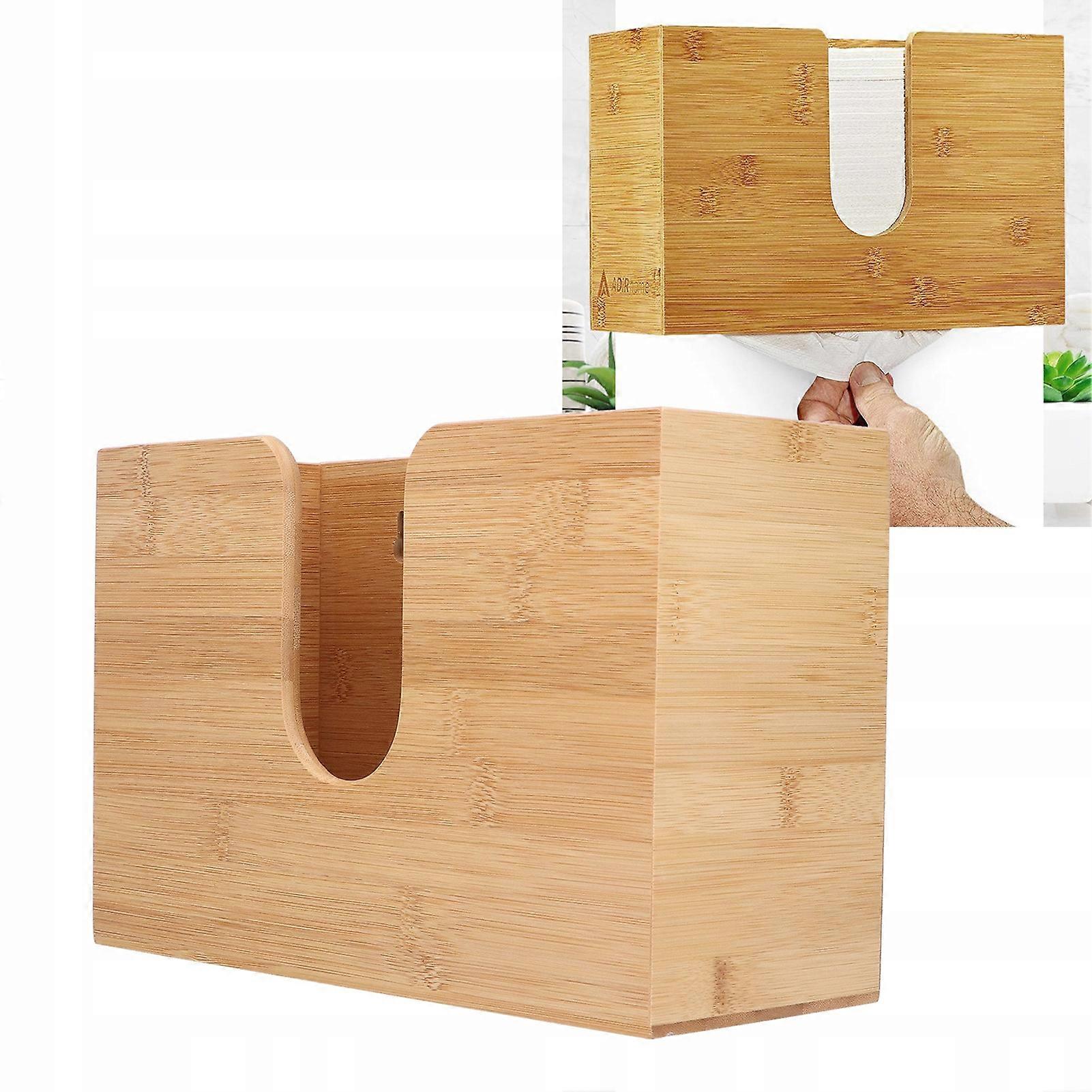Paper Towel Dispenser Bamboo Holder