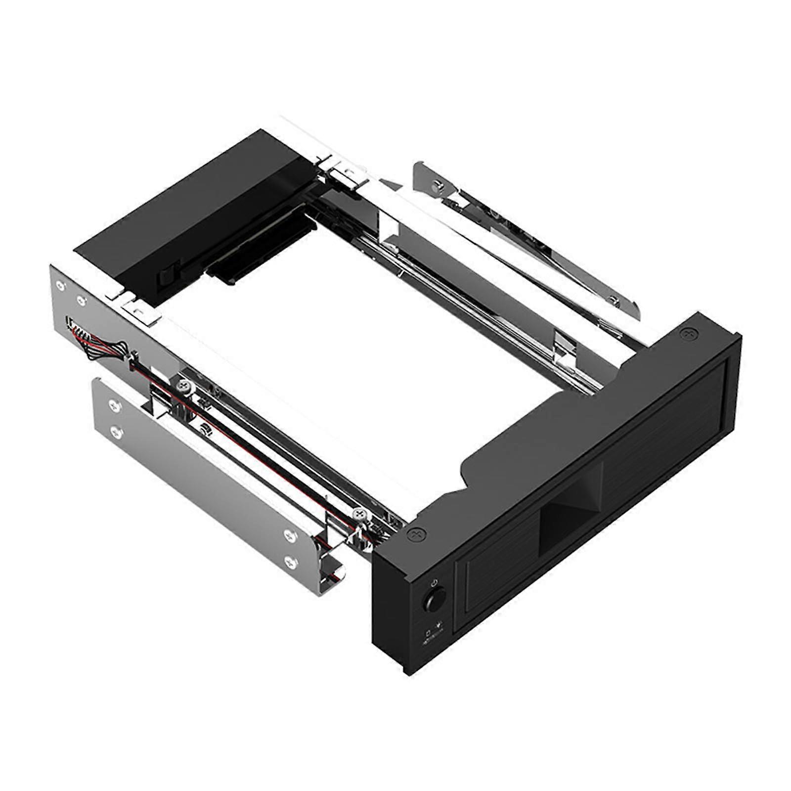 Internal Trayless Hot Swap Mobile Rack for 3.5 Inch SATA Hard Drives - Backplane Enclosure Mounting Bracket for Easy Installation