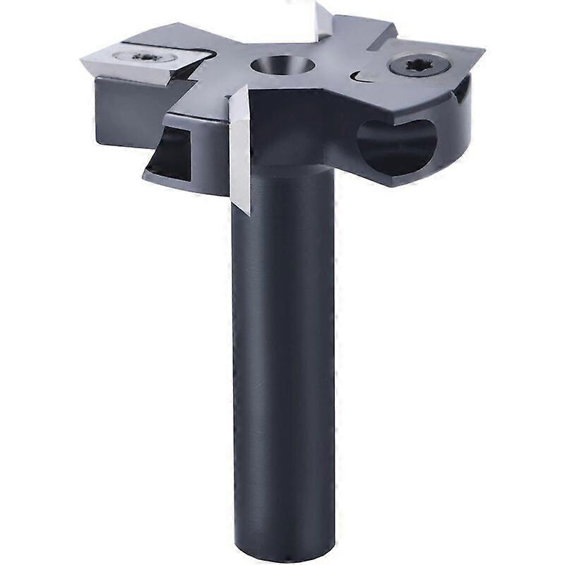 12mm Router Bit, 45mm Cutting Diameter, with 2+2 Inserts