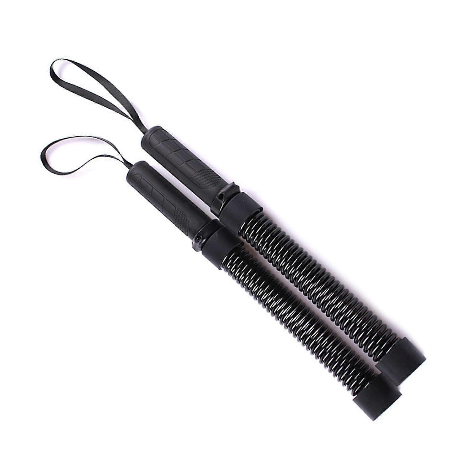 2 Pieces Portable Battle Rope Replacement Spring Rod for Strength Training Home Gym Equipment, Durable Exercise Tool