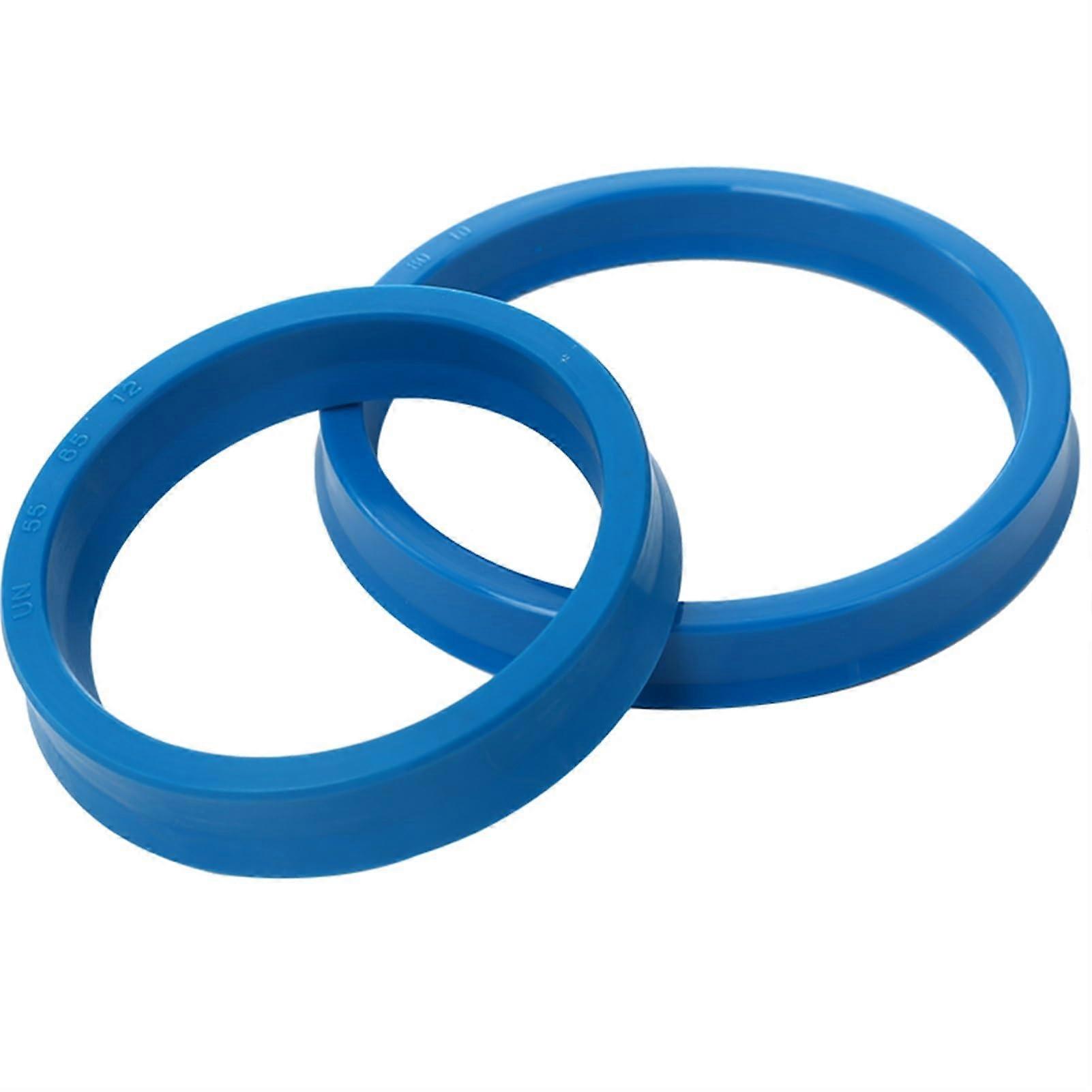 Nitrile Rubber Oil Seal UN Hydraulic Cylinder Seals 2 Pieces, Inner Diameter 6-34mm, Model UN 11.2 X 19.2 X 6
