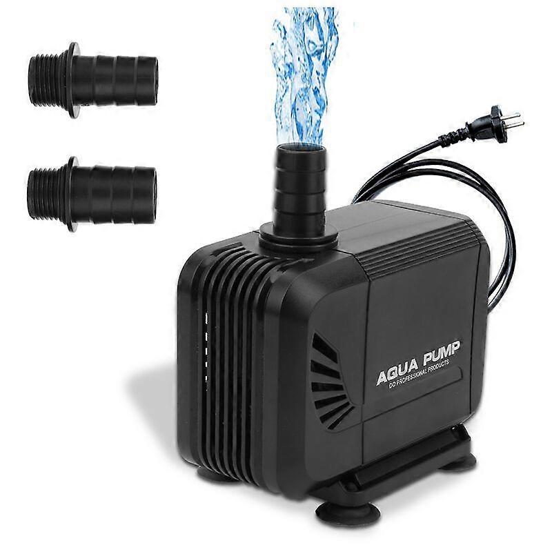 Hengdan suihkulähdepumppu 15W 1500 / h, lampipumppu, suihkulähdepumppu, puutarhapumppu, virtapumppu, suodatinpumppu - musta