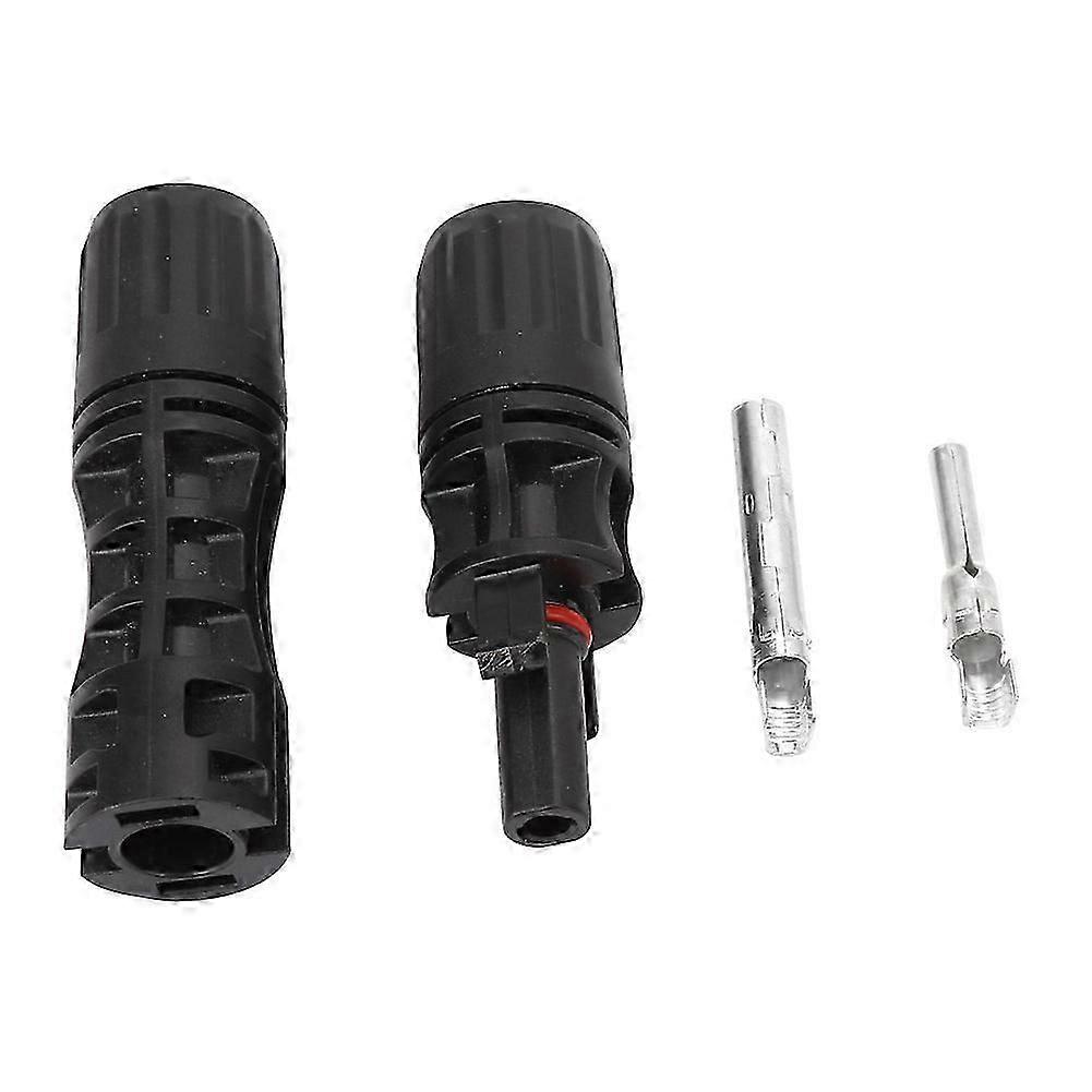 1 Pair Waterproof 1500V Solar Deck Panel Junction Connector Male and Female Cable Connector