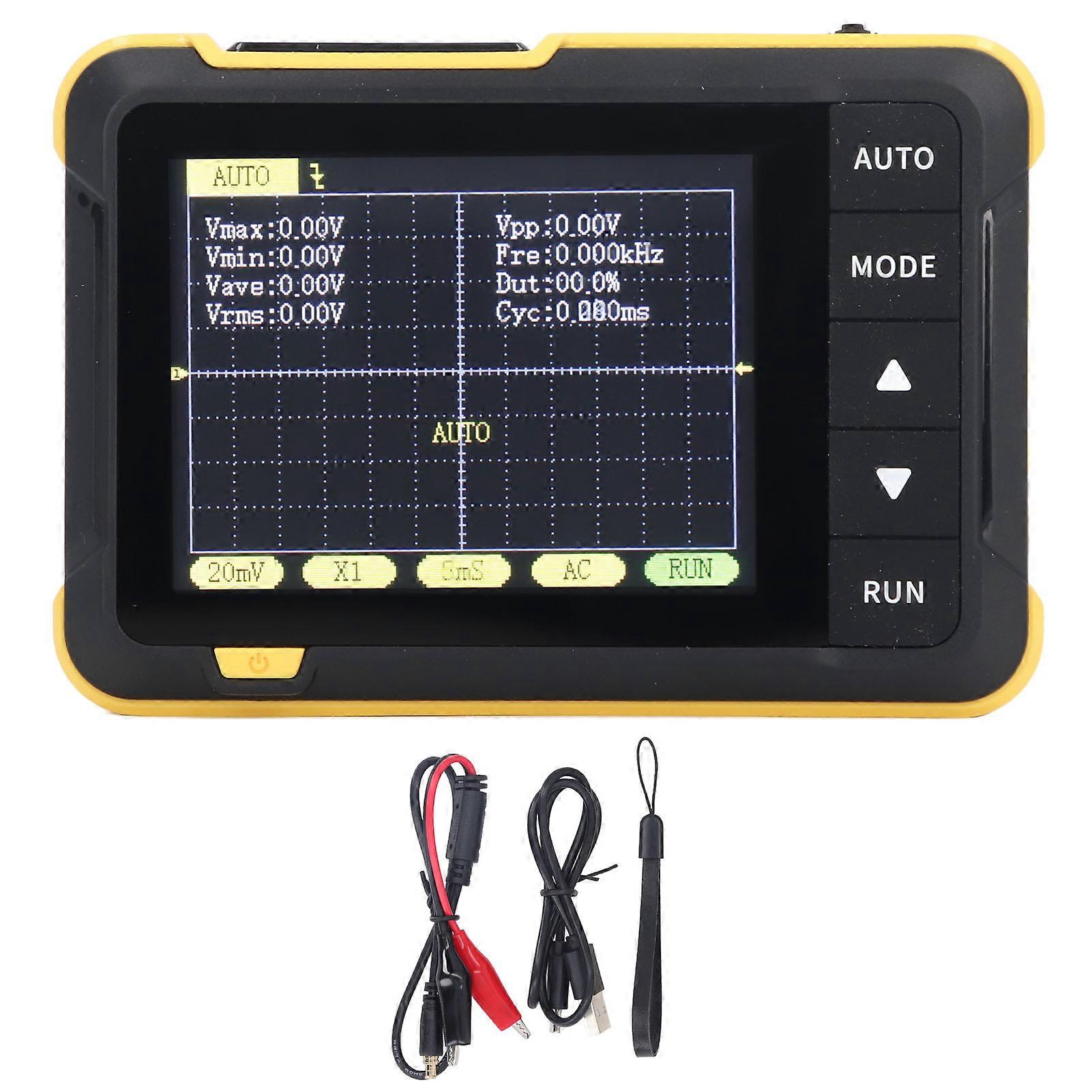 DSO152 Digital 2.5MS Per Second Sampling 200KHz Bandwidth AC/DC Coupling Handheld Automotive Oscilloscope