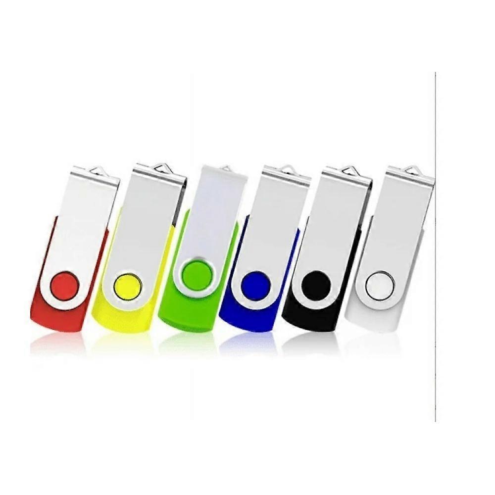 10 Pieces 16 GB USB Flash Drive 16GB USB 2.0 Thumb Drives Bulk Colorful USB Memory Stick Zip Drive Jump Drives for Data Storage, File Sharing (Multico