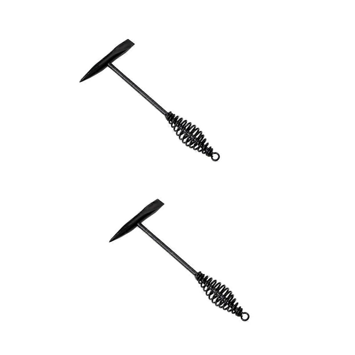 Welders Hammer 2pcs Hammer Spring Welding Slag Hammer Rust Removal Tool Accessory