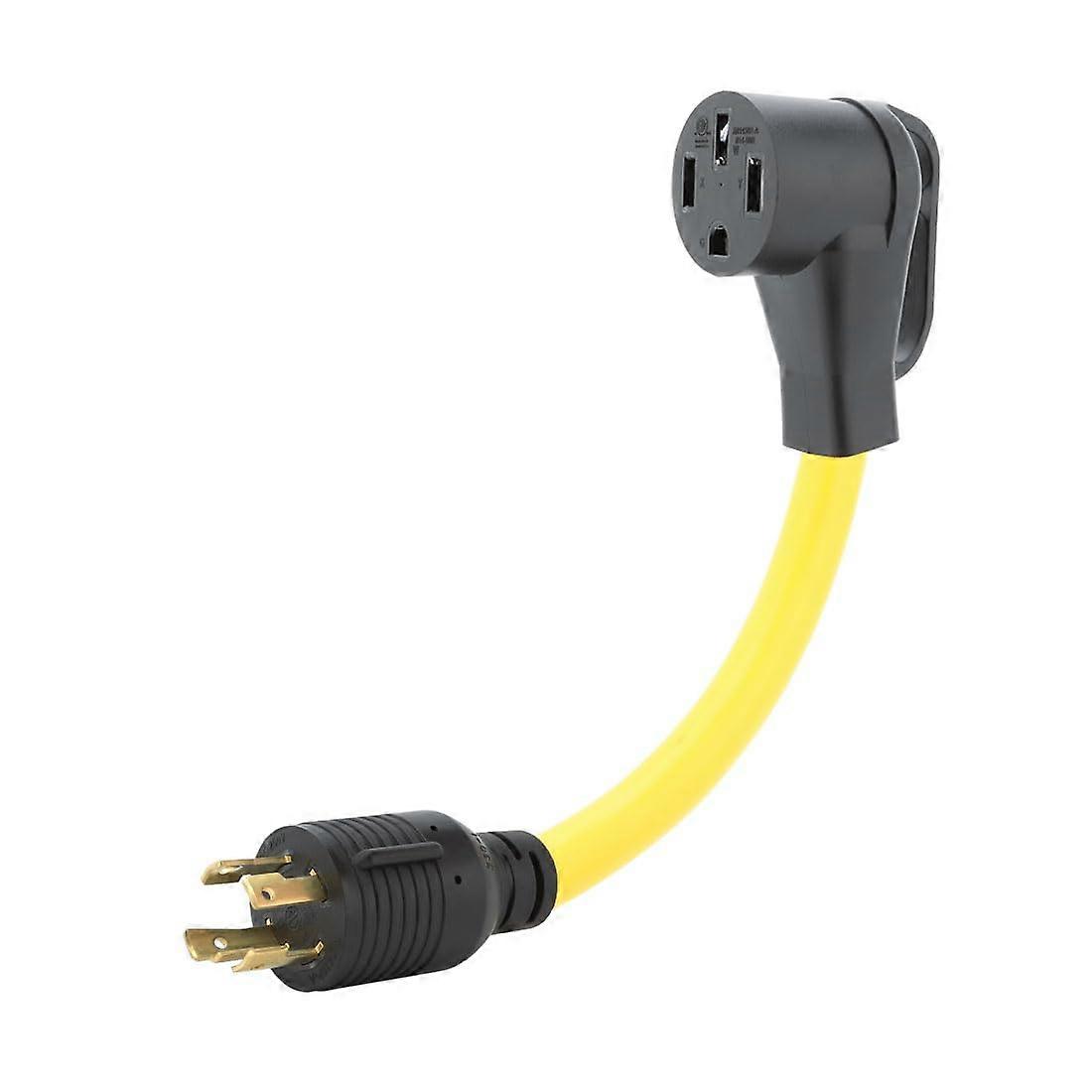 Nema L14-30P to 14-50R Adapter Cord, 30Amp Generator Male to 50Amp Dryer Female Adapter Cord