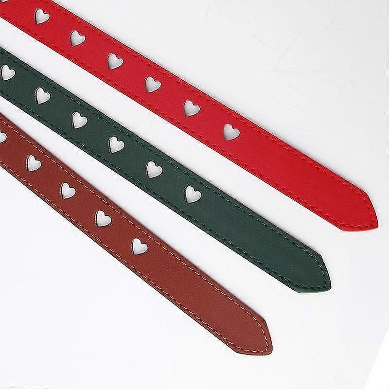 1 no-punch love hollow belt (coffee)